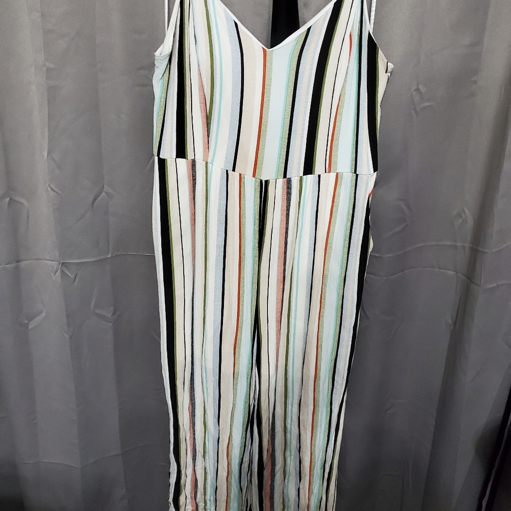 Striped romper